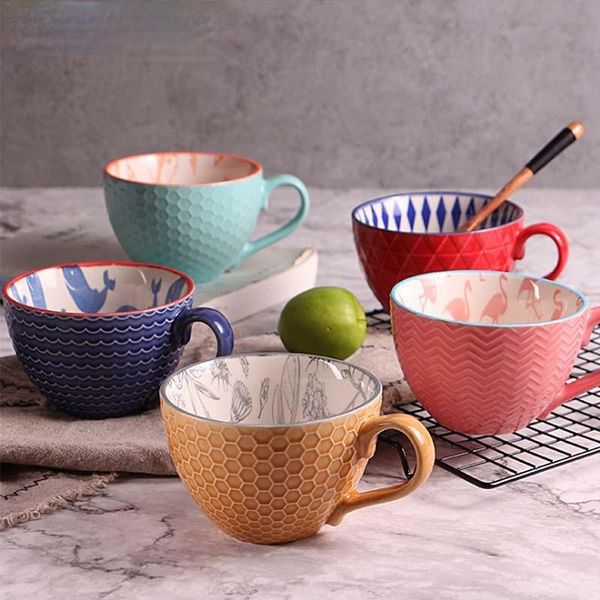 ceramic coffee mug cup large capacity breakfast milk chinese porcelain tea hand painted colorful mugs drinkware
ceramic coffee mug cup large capacity breakfast milk chinese porcelain tea hand painted colorful mugs drinkware