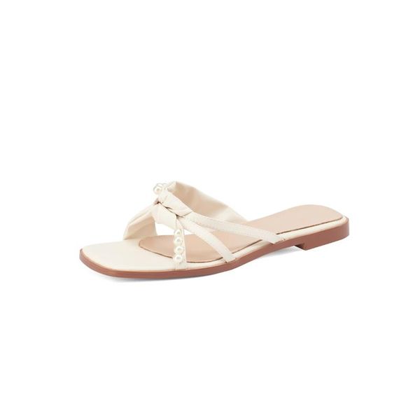slippers women square toe low heel flat open outer women's shoes exquisite pearl decorated sandals for summer 2021, Black
slippers women square toe low heel flat open outer women's shoes exquisite pearl decorated sandals for summer 2021, Black