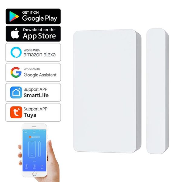 smart home sensor door window 2 tuya wifi monitor alarm remotely wireless compatible with alexa google long battery life
smart home sensor door window 2 tuya wifi monitor alarm remotely wireless compatible with alexa google long battery life