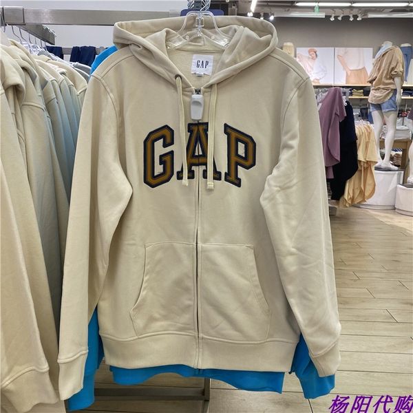 brand hoodie gap men's hooded zipper sweater jacket 853131 / 218871 618705, Black 
brand hoodie gap men's hooded zipper sweater jacket 853131 / 218871 618705, Black