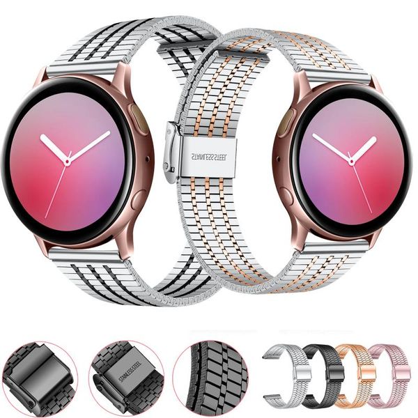 watch bands 20mm 22mm metal strap for samsung galaxy 4 40mm 44mm seven beads stainless steel band classic 46mm 42mm, Black;brown
watch bands 20mm 22mm metal strap for samsung galaxy 4 40mm 44mm seven beads stainless steel band classic 46mm 42mm, Black;brown