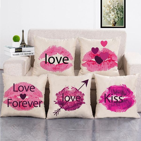 red lips pattern cushion cover home sofa decoration removable 45 * 45cm pillow cushion/decorative
red lips pattern cushion cover home sofa decoration removable 45 * 45cm pillow cushion/decorative