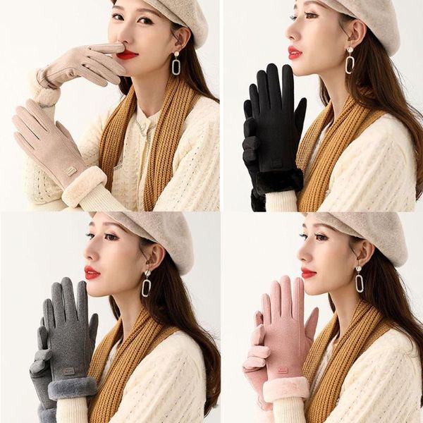 five fingers gloves outdoor sport warm plush winter full finger ski mittens women ridding, Blue;gray
five fingers gloves outdoor sport warm plush winter full finger ski mittens women ridding, Blue;gray