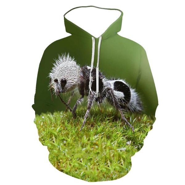 men's hoodies & sweatshirts 2021 3d cute animal ant spring and autumn men's clothing printing hooded fun characters korean loose ho, Black
men's hoodies & sweatshirts 2021 3d cute animal ant spring and autumn men's clothing printing hooded fun characters korean loose ho, Black