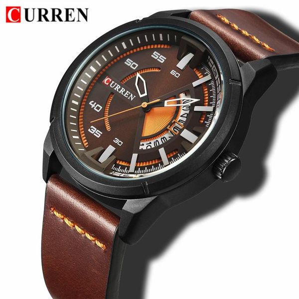 wristwatches men watch curren quartz waterproof wrist watches mens casual leather sport male clock date relogio masculino, Slivery;brown
wristwatches men watch curren quartz waterproof wrist watches mens casual leather sport male clock date relogio masculino, Slivery;brown