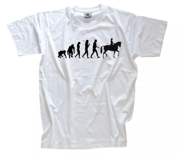 standard edition dressage riding horse riding equestrian evolution t-shirt s-xxxl, White;black
standard edition dressage riding horse riding equestrian evolution t-shirt s-xxxl, White;black