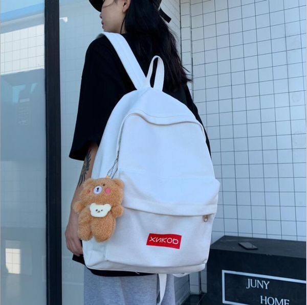 backpack schoolbag female college students korean version of the simple fashion, junior high school and primary
backpack schoolbag female college students korean version of the simple fashion, junior high school and primary