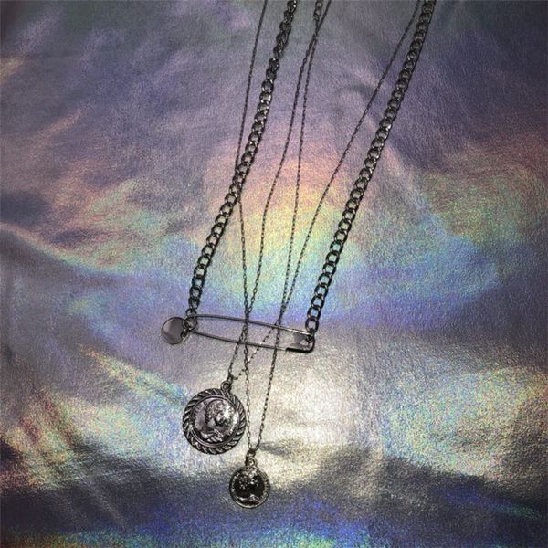 silver pin coin multilayer necklace male metal long t-shirt sweater chain ins cold wind online celebrity necklace female.
silver pin coin multilayer necklace male metal long t-shirt sweater chain ins cold wind online celebrity necklace female.