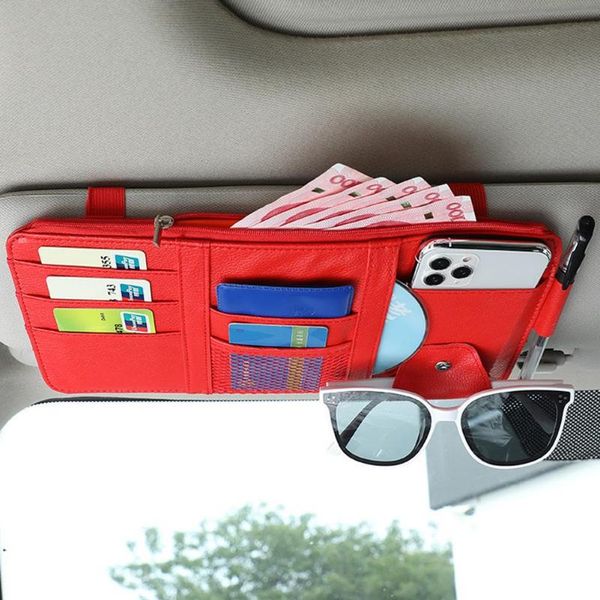 car organizer sun visor zipper type card holder universal multifunctional storage folder styling interior accessories
car organizer sun visor zipper type card holder universal multifunctional storage folder styling interior accessories