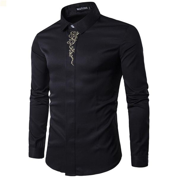 tshirt homme men's crop luxurys t shirts long sleeves button up collared camisas de hombre simplicity men clothing 2021 cardigan man 7f, White;black
tshirt homme men's crop luxurys t shirts long sleeves button up collared camisas de hombre simplicity men clothing 2021 cardigan man 7f, White;black