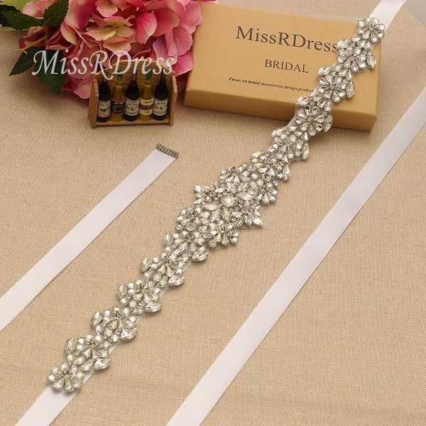 wedding sashes missrdress rhinestone belt handmade crystal bridal silver diamond sash for accessories jk911, White
wedding sashes missrdress rhinestone belt handmade crystal bridal silver diamond sash for accessories jk911, White