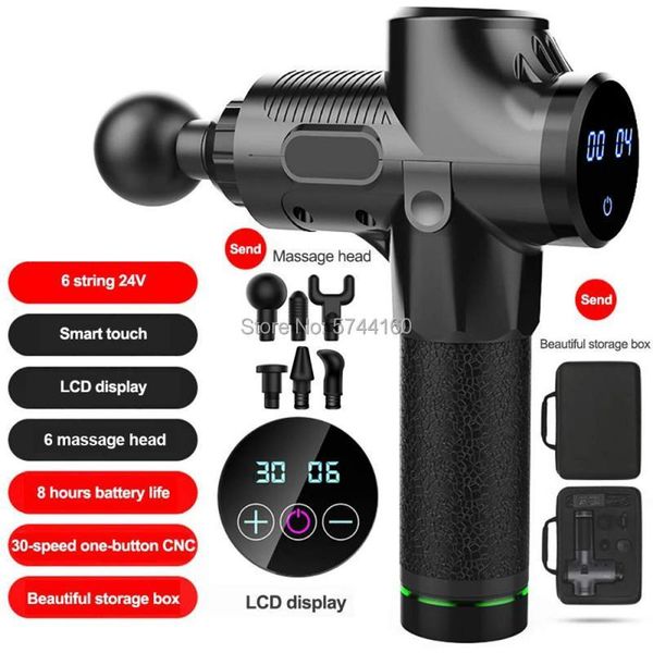 massage gun 5colors 1200-3300r/min 30 gears muscle massager fascia deep vibration relaxation fitness equipment ship
massage gun 5colors 1200-3300r/min 30 gears muscle massager fascia deep vibration relaxation fitness equipment ship