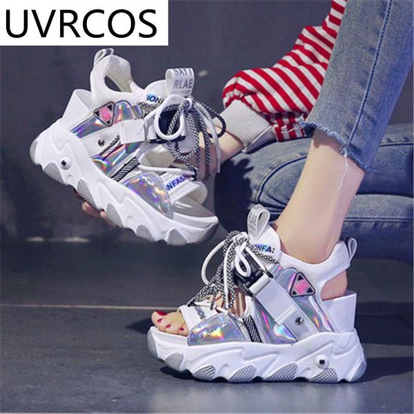 sandals women chunky platform fashion summer mixed colors 9cm wedge female beach shoes sweet campus style open toe high heels, Black
sandals women chunky platform fashion summer mixed colors 9cm wedge female beach shoes sweet campus style open toe high heels, Black