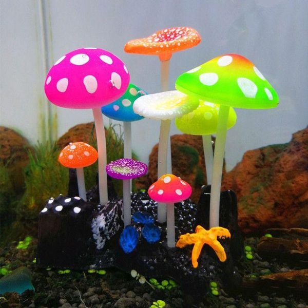 decorations 1pc glowing effect artificial mushroom water plant for aquarium landscape fish tank ornament decor
decorations 1pc glowing effect artificial mushroom water plant for aquarium landscape fish tank ornament decor