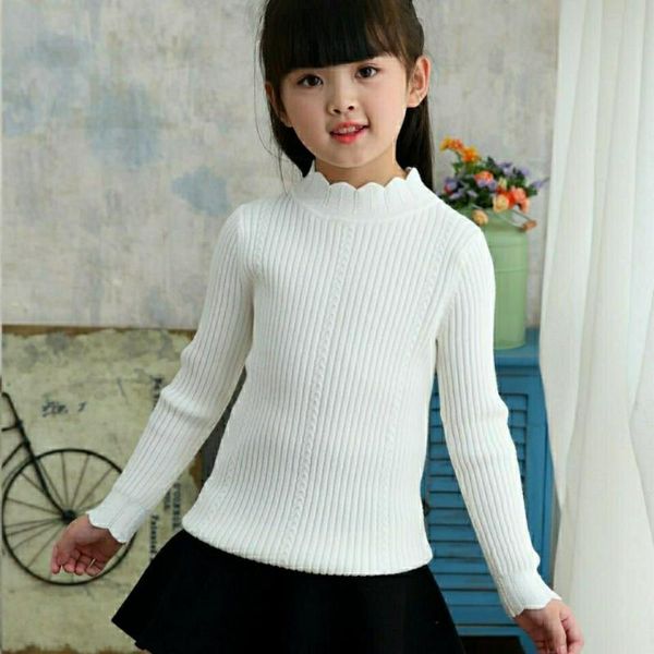 pullover winter kids girls 2022 warm fashion bottoming cute long sleeves children's clothing solid casual sweaters w130, Blue
pullover winter kids girls 2022 warm fashion bottoming cute long sleeves children's clothing solid casual sweaters w130, Blue