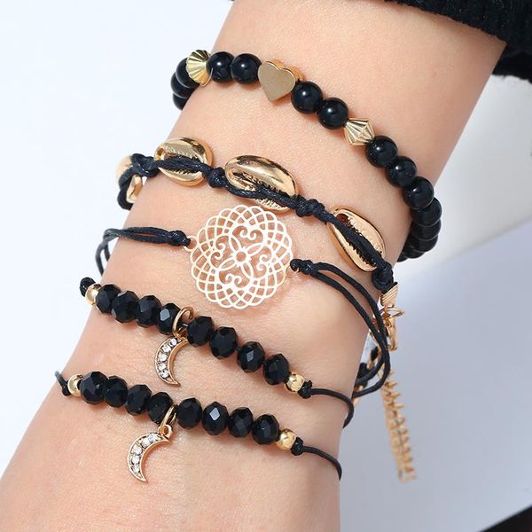 link, chain wngmngl 2021 simple design 5/set black stone moom heart bracelet for gold rope women bangles female jewelry lady gift
link, chain wngmngl 2021 simple design 5/set black stone moom heart bracelet for gold rope women bangles female jewelry lady gift