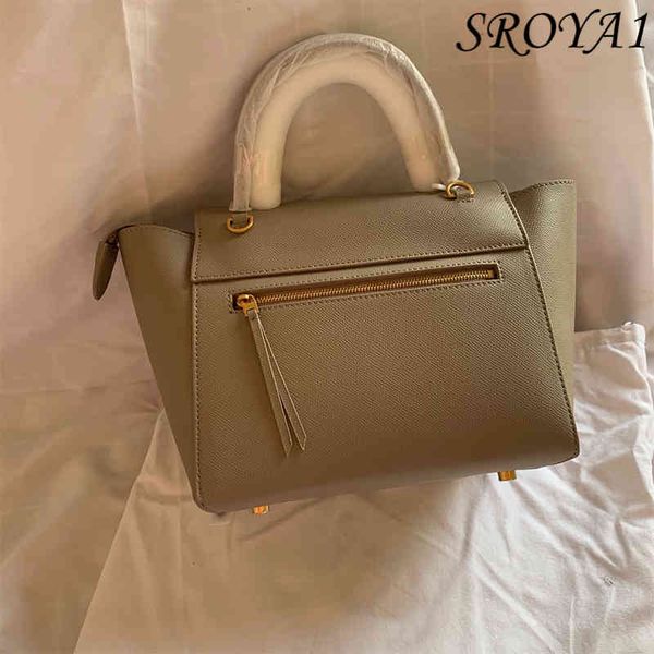leather bags high-end sense 2021 fashionable one-shoulder diagonal handbag