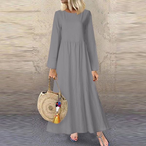 dresses women's pleated mid-calf dress autumn sundress fashion casual long sleeve shirt vestidos female o neck solid robe femme, Black;gray
dresses women's pleated mid-calf dress autumn sundress fashion casual long sleeve shirt vestidos female o neck solid robe femme, Black;gray