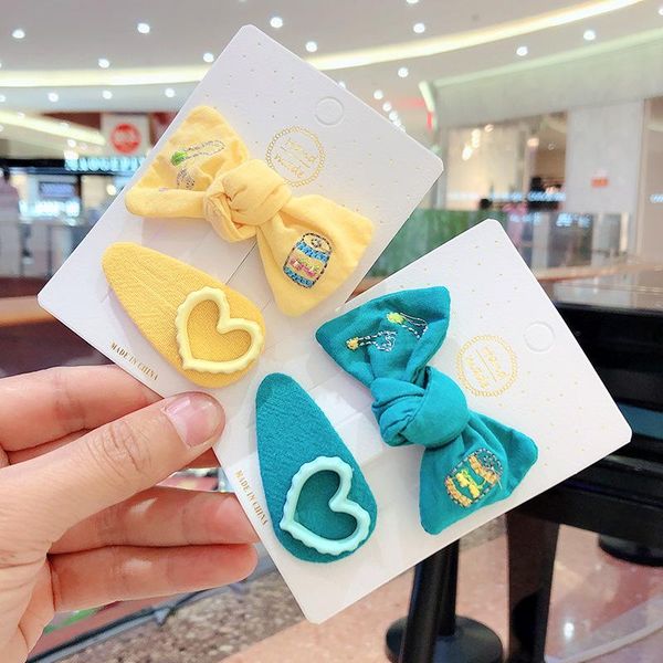 hair accessories 2pcs lovely children cloth embroidery bow princess clip water drop heart solid color candy girls clips headdress, Slivery;white
hair accessories 2pcs lovely children cloth embroidery bow princess clip water drop heart solid color candy girls clips headdress, Slivery;white