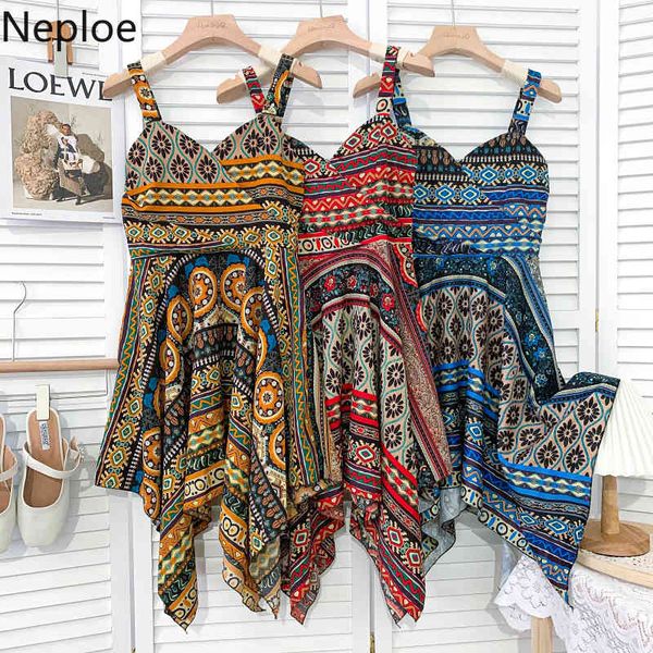 neploe summer spaghetti strap dress women beach style geometric pattern v-neck irregular vestidos high waist mini dresses 210422, Black;gray
neploe summer spaghetti strap dress women beach style geometric pattern v-neck irregular vestidos high waist mini dresses 210422, Black;gray