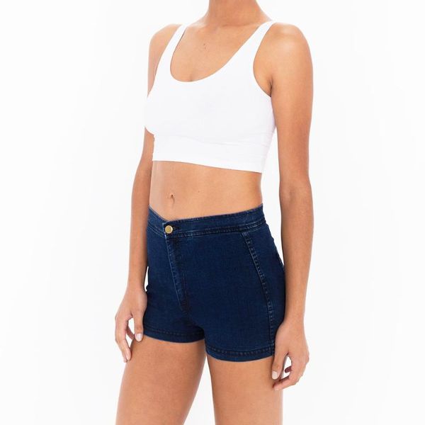 women's shorts women vintage apparel slim bottom tight-fitting high waist denim, White;black
women's shorts women vintage apparel slim bottom tight-fitting high waist denim, White;black