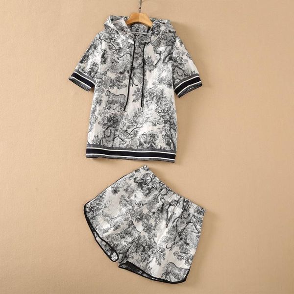 women's tracksuits kr07522 fashion sets 2021 runway luxury european design party style clothing, Gray
women's tracksuits kr07522 fashion sets 2021 runway luxury european design party style clothing, Gray