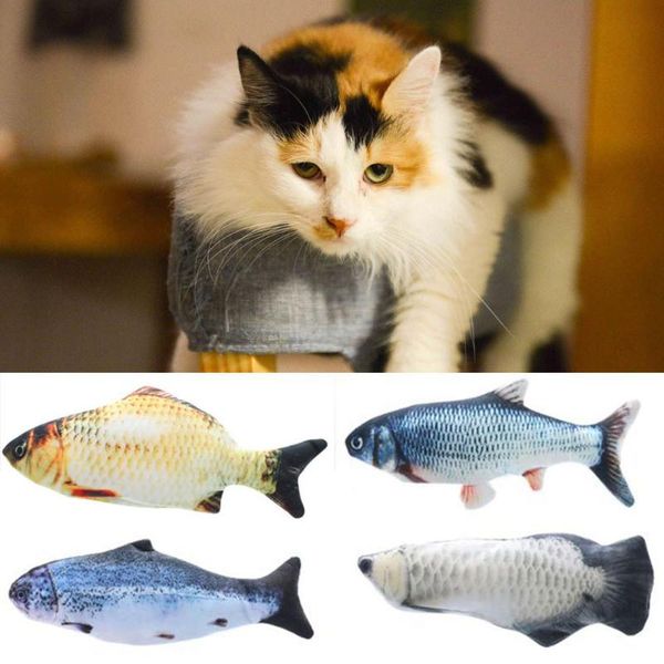 cat toys pet cats funny toy electric simulation realistic plush flopping wagging fish interactive products
cat toys pet cats funny toy electric simulation realistic plush flopping wagging fish interactive products