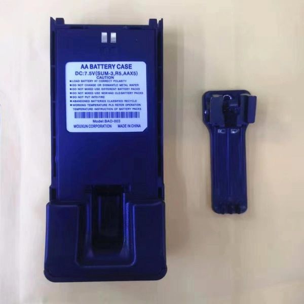 walkie talkie 5xaa long battery case with belt clip for wouxun kg-uv889,kg-uv899,kg-819,kg-829,kg-816 etc dc7.5v
walkie talkie 5xaa long battery case with belt clip for wouxun kg-uv889,kg-uv899,kg-819,kg-829,kg-816 etc dc7.5v