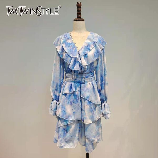 print tie dye dress for women v neck flare long sleeve high waist patchwork ruffle mini dresses female spring 210423, Black;gray
print tie dye dress for women v neck flare long sleeve high waist patchwork ruffle mini dresses female spring 210423, Black;gray