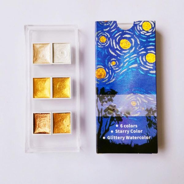 gift sets stationery watercolor paint portable artist glitter solid pigment student art supplies beginners school 6 colors professional
gift sets stationery watercolor paint portable artist glitter solid pigment student art supplies beginners school 6 colors professional