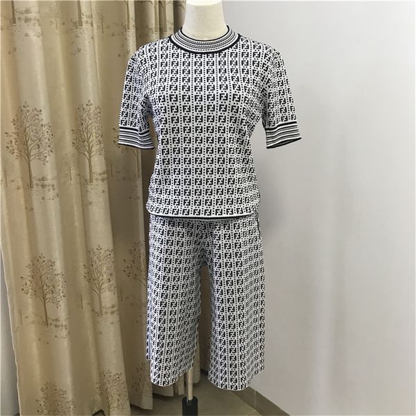 new short sleeve suit women's summer and version double jacquard sweater slim fit pullover women's fashion, White
new short sleeve suit women's summer and version double jacquard sweater slim fit pullover women's fashion, White