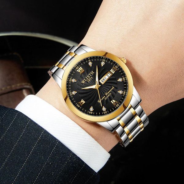 wristwatches men and women casual style clock with calendar waterproof luminous lovers watch automatic mechanical wristwatch, Slivery;brown
wristwatches men and women casual style clock with calendar waterproof luminous lovers watch automatic mechanical wristwatch, Slivery;brown