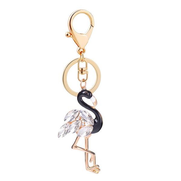 keychains fashion jewelry flamingo crystal metal keychain exquisite car backpack trinket pendant women girl couples gift keyring, Silver
keychains fashion jewelry flamingo crystal metal keychain exquisite car backpack trinket pendant women girl couples gift keyring, Silver