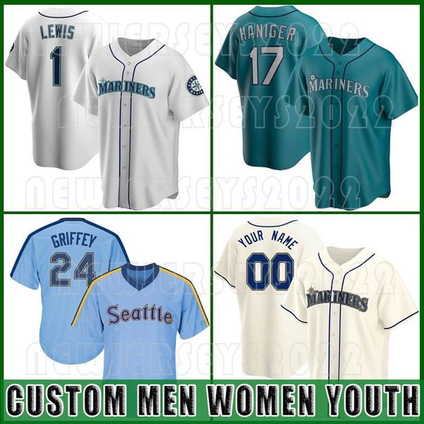 17 mitch haniger 24 ken griffey jr custom 51 ichiro suzuki mariners baseball 1 kyle lewis 11 edgar martinez 25 dylan moore men paxton jersey, Blue;black
17 mitch haniger 24 ken griffey jr custom 51 ichiro suzuki mariners baseball 1 kyle lewis 11 edgar martinez 25 dylan moore men paxton jersey, Blue;black