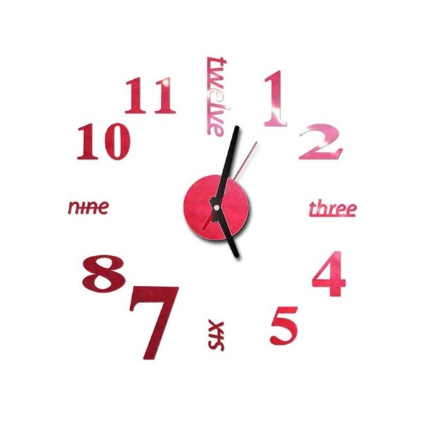 wall clocks diy acrylic mirror clock big quartz watch still life modern living room home decoration 3d stickers horloge murale
wall clocks diy acrylic mirror clock big quartz watch still life modern living room home decoration 3d stickers horloge murale