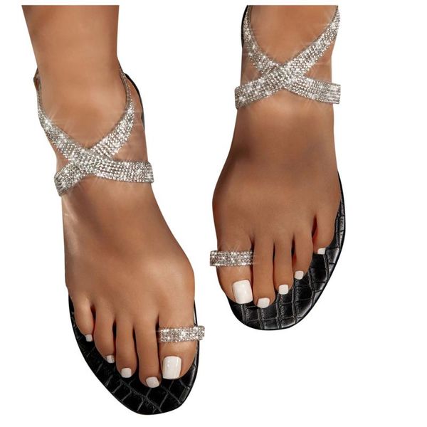 sandals sagace 2021 summer women fashion casual flat retro slippers crystal open toe party shoes non-slip flip flops, Black
sandals sagace 2021 summer women fashion casual flat retro slippers crystal open toe party shoes non-slip flip flops, Black