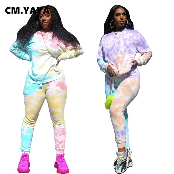 sportwear tie dye print womens set crewne sweatshirts jogger pants set trasuit two piece outfit active sweatsuitby air, White
sportwear tie dye print womens set crewne sweatshirts jogger pants set trasuit two piece outfit active sweatsuitby air, White