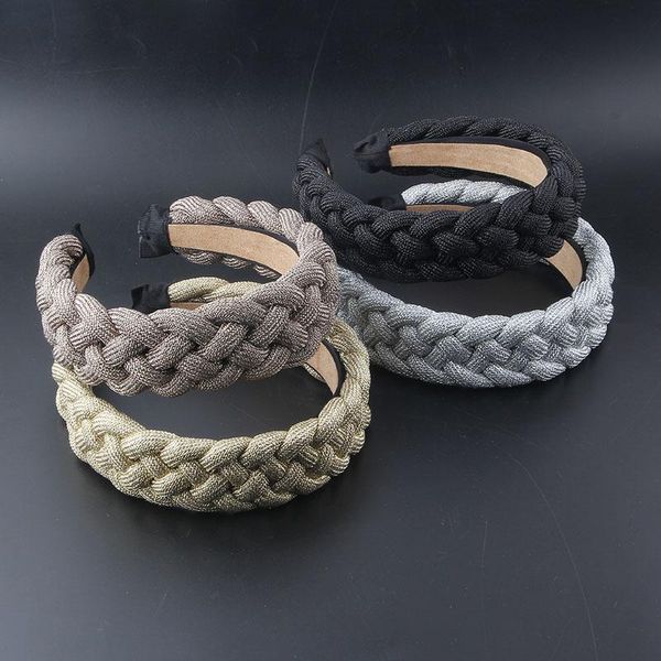 hair clips & barrettes fashion personality exaggerated rope braided twist headband ladies street dance party gift accessories headwear9, Golden;silver
hair clips & barrettes fashion personality exaggerated rope braided twist headband ladies street dance party gift accessories headwear9, Golden;silver