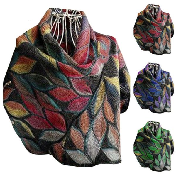 2021 luxury designer scarves women leaves print large shawl wrap winter s elegant soft pashmina, Blue;gray
2021 luxury designer scarves women leaves print large shawl wrap winter s elegant soft pashmina, Blue;gray