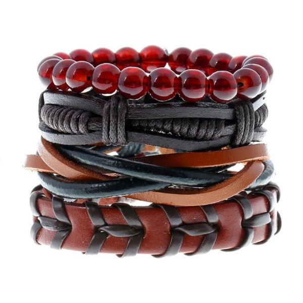 charm bracelets vintage handwoven leather bracelet set joker diy beaded women's retractable jewelry personality ball bangle, Golden;silver
charm bracelets vintage handwoven leather bracelet set joker diy beaded women's retractable jewelry personality ball bangle, Golden;silver