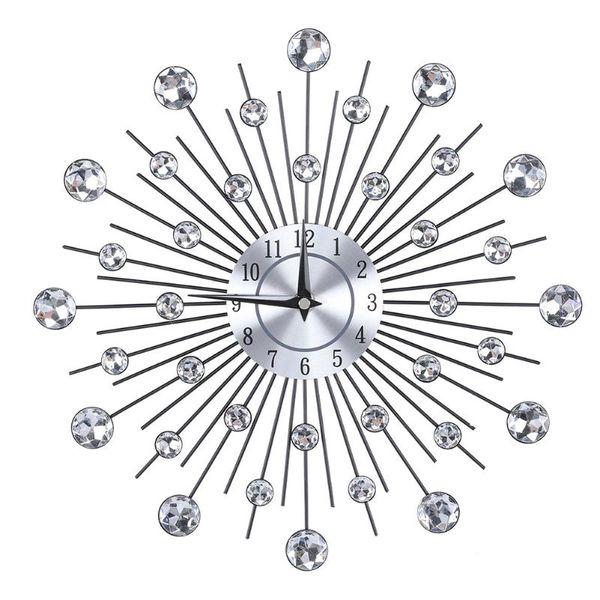 wall clocks luxury sparkling bling metallic silver flower-shaped clock for living room office modern design decoration
wall clocks luxury sparkling bling metallic silver flower-shaped clock for living room office modern design decoration