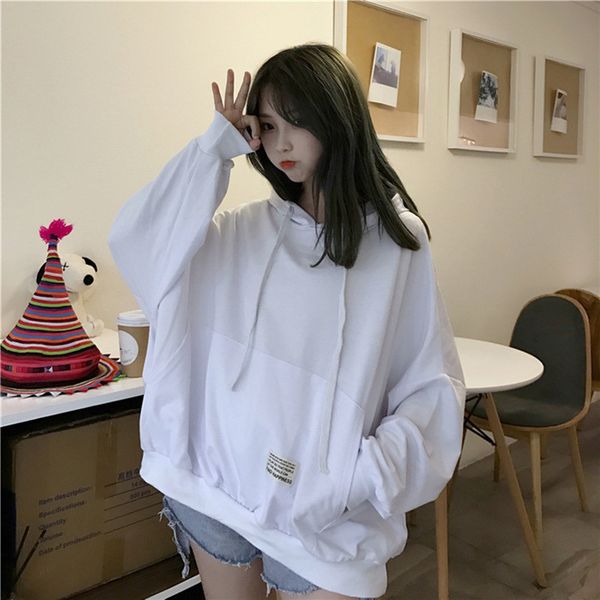 2021 new women's cotton hoodie, office pullover, korean style, traditional large, autumn and winter, t99n, Black
2021 new women's cotton hoodie, office pullover, korean style, traditional large, autumn and winter, t99n, Black