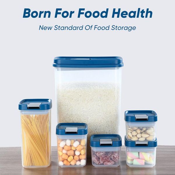 storage bottles & jars food container 6/8pcs large kitchen refrigerator bpa dessert jar lid seal keep fresh push collapsible set b
storage bottles & jars food container 6/8pcs large kitchen refrigerator bpa dessert jar lid seal keep fresh push collapsible set b