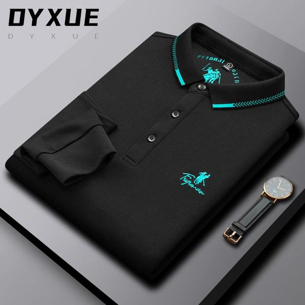 men's polos 2021 brand men shirts fashion long sleeve casual fashions plain turn down collar business clothing, White;black
men's polos 2021 brand men shirts fashion long sleeve casual fashions plain turn down collar business clothing, White;black