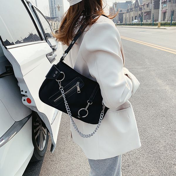 rivet women shoulder bag causal luxury ladies hand bags designer with mini pocket chain female messenger bag handbag black l003
rivet women shoulder bag causal luxury ladies hand bags designer with mini pocket chain female messenger bag handbag black l003