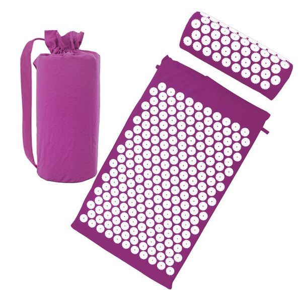 yoga mats massager cushion massage mat for fitness acupressure relieve stress back neck body pain including bag
yoga mats massager cushion massage mat for fitness acupressure relieve stress back neck body pain including bag