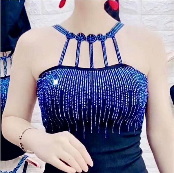 summer casual beads bewomens cami boho hole strap sleeveless female ladies shirt camis, White
summer casual beads bewomens cami boho hole strap sleeveless female ladies shirt camis, White
