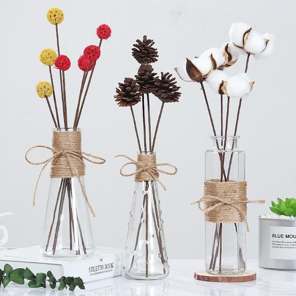 vases creative nordic diy glass vase living room table decoration transparent hydroponic flower rope dry ornaments
vases creative nordic diy glass vase living room table decoration transparent hydroponic flower rope dry ornaments