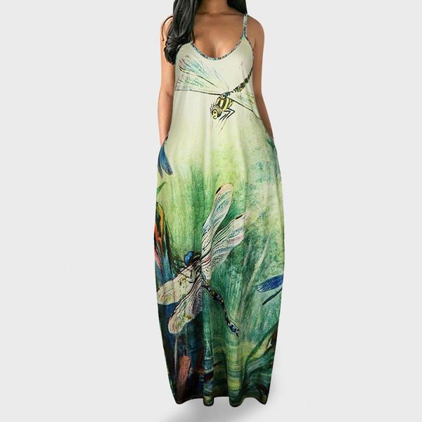 casual dresses dragonfly print dress women o-neck sleeveless long pocket plus size loose flowy vestido mujer #g2, Black;gray
casual dresses dragonfly print dress women o-neck sleeveless long pocket plus size loose flowy vestido mujer #g2, Black;gray