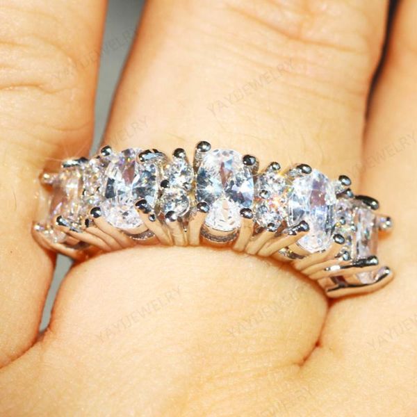 wedding rings yayi jewelry fashion princess cut 6.8ct white zircon silver color engagement lover party 1159, Slivery;golden
wedding rings yayi jewelry fashion princess cut 6.8ct white zircon silver color engagement lover party 1159, Slivery;golden